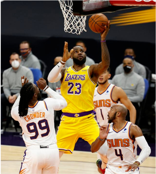 湖人险胜江苏队，杜兰特带队取胜