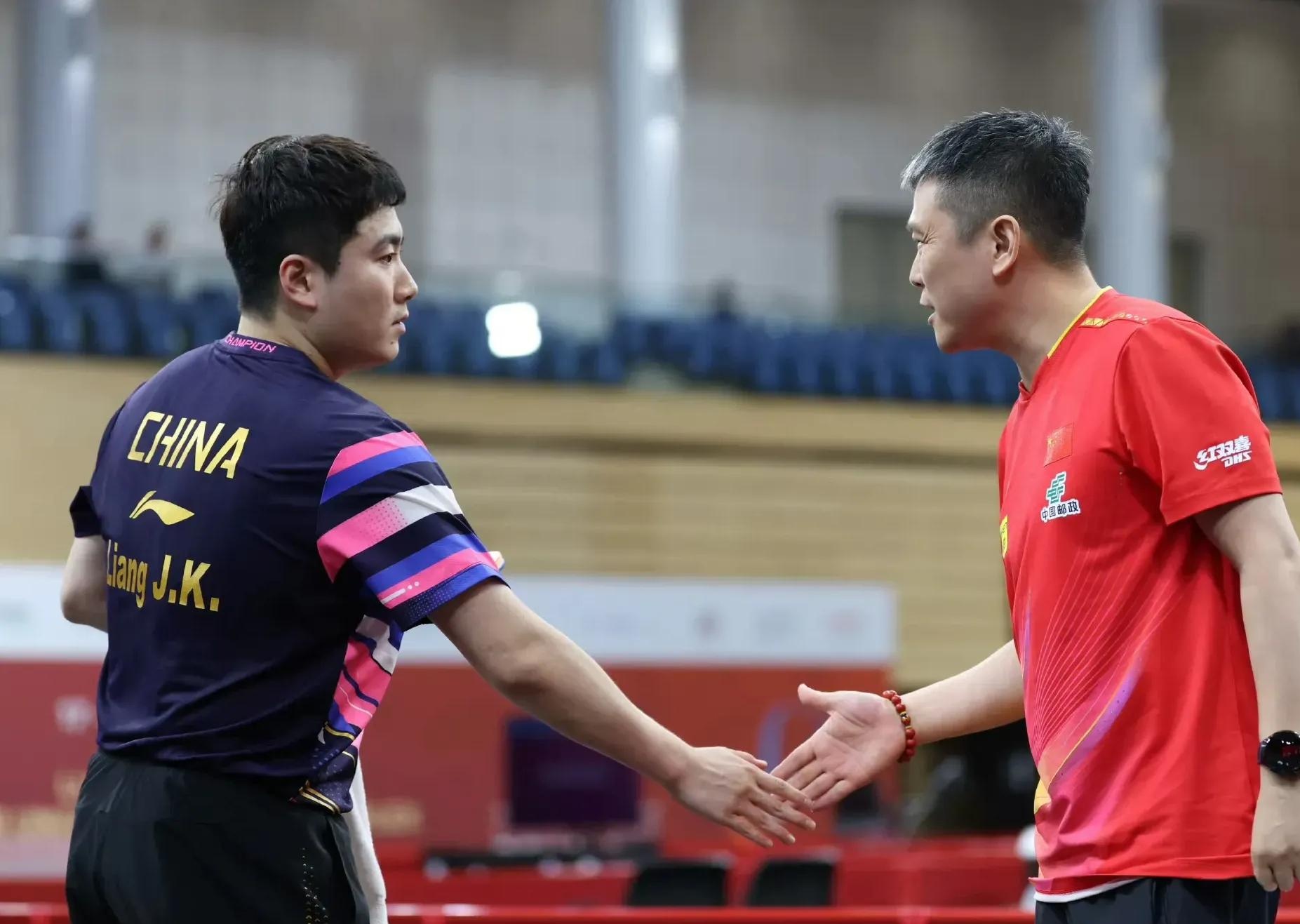 关于韩国乒乓球队强势奥地利乒乓球队，王皓送出助攻的信息