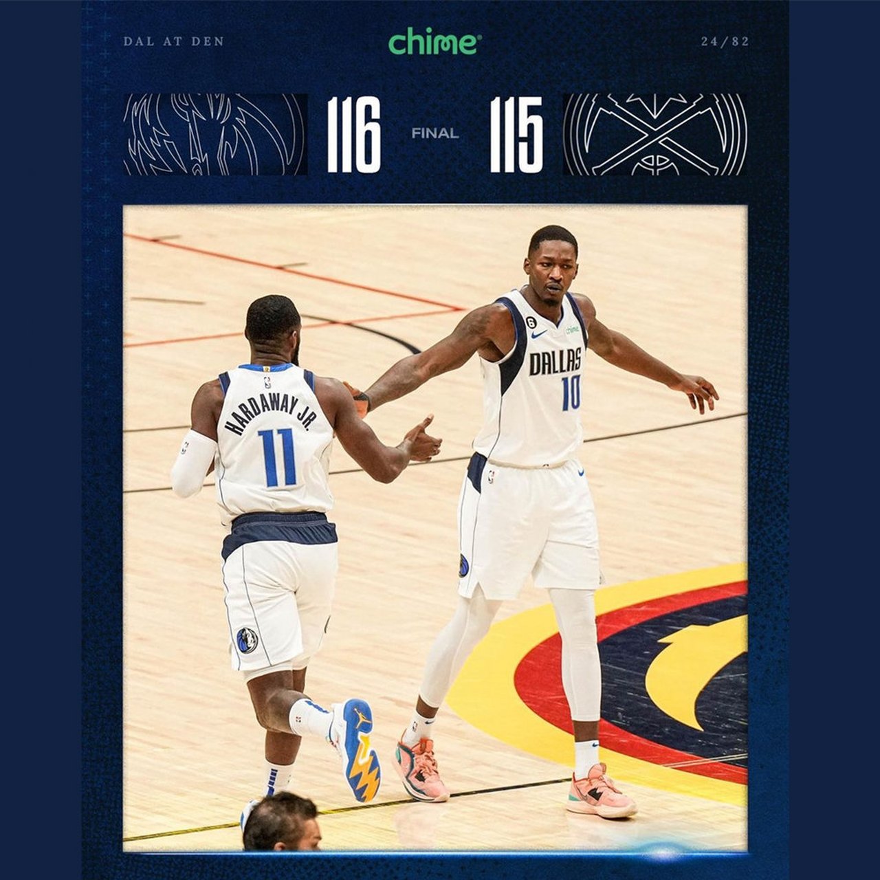 关于掘金轻取独行侠，波特完成帽子戏法的信息